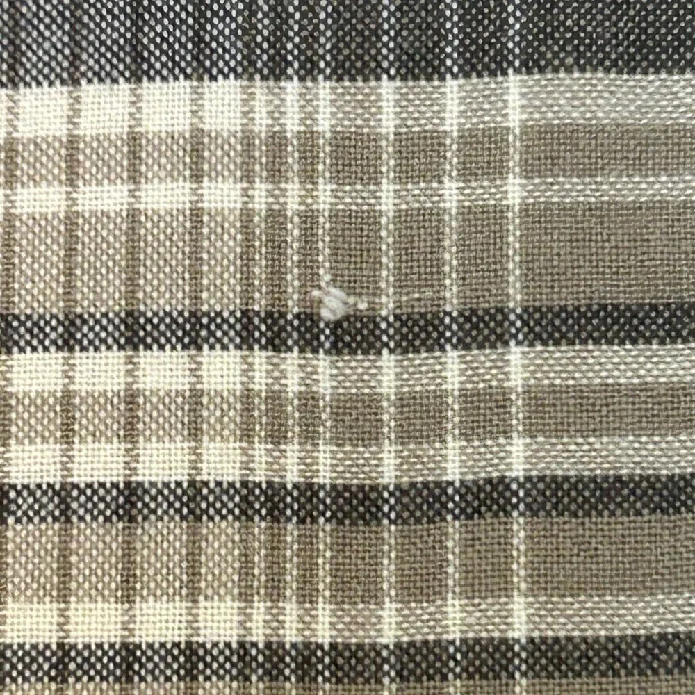 Toad&Co Shirt Mens XXL 2XL Plaid Smythy Short Sleeve Shirt Organic Cotton